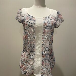 Floral Print Women's Top